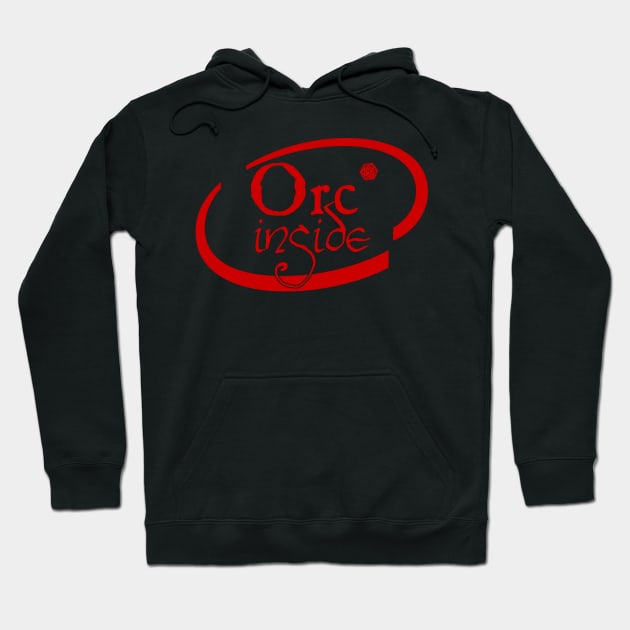 Orc Inside Hoodie by SimonBreeze